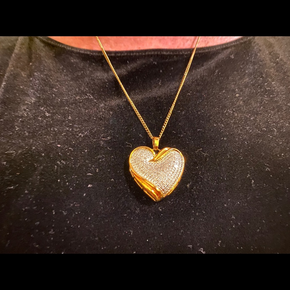 Gold Heart Necklace